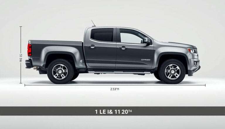 how long is a chevy colorado