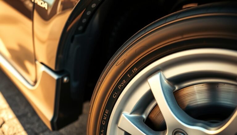 how to check tire pressure on honda civic