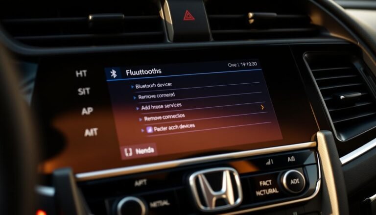 how to delete bluetooth device from honda civic