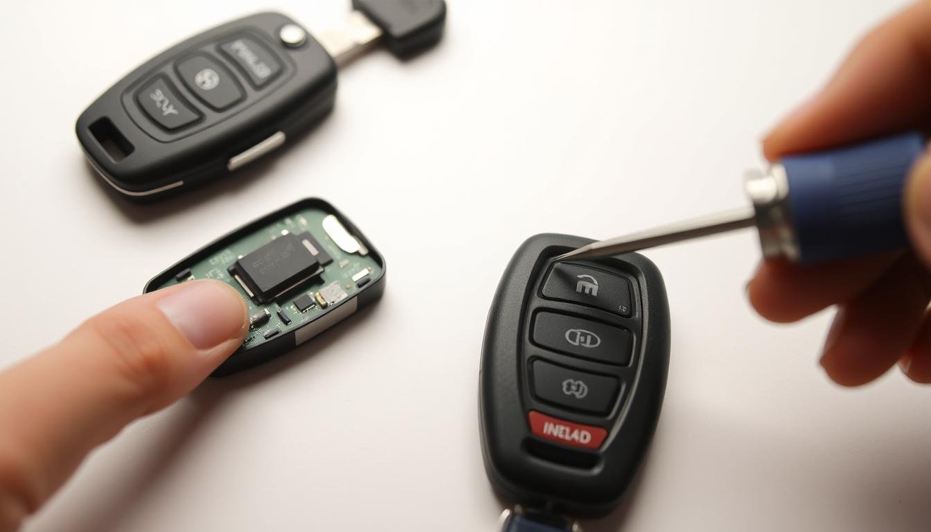 how to open ford key fob