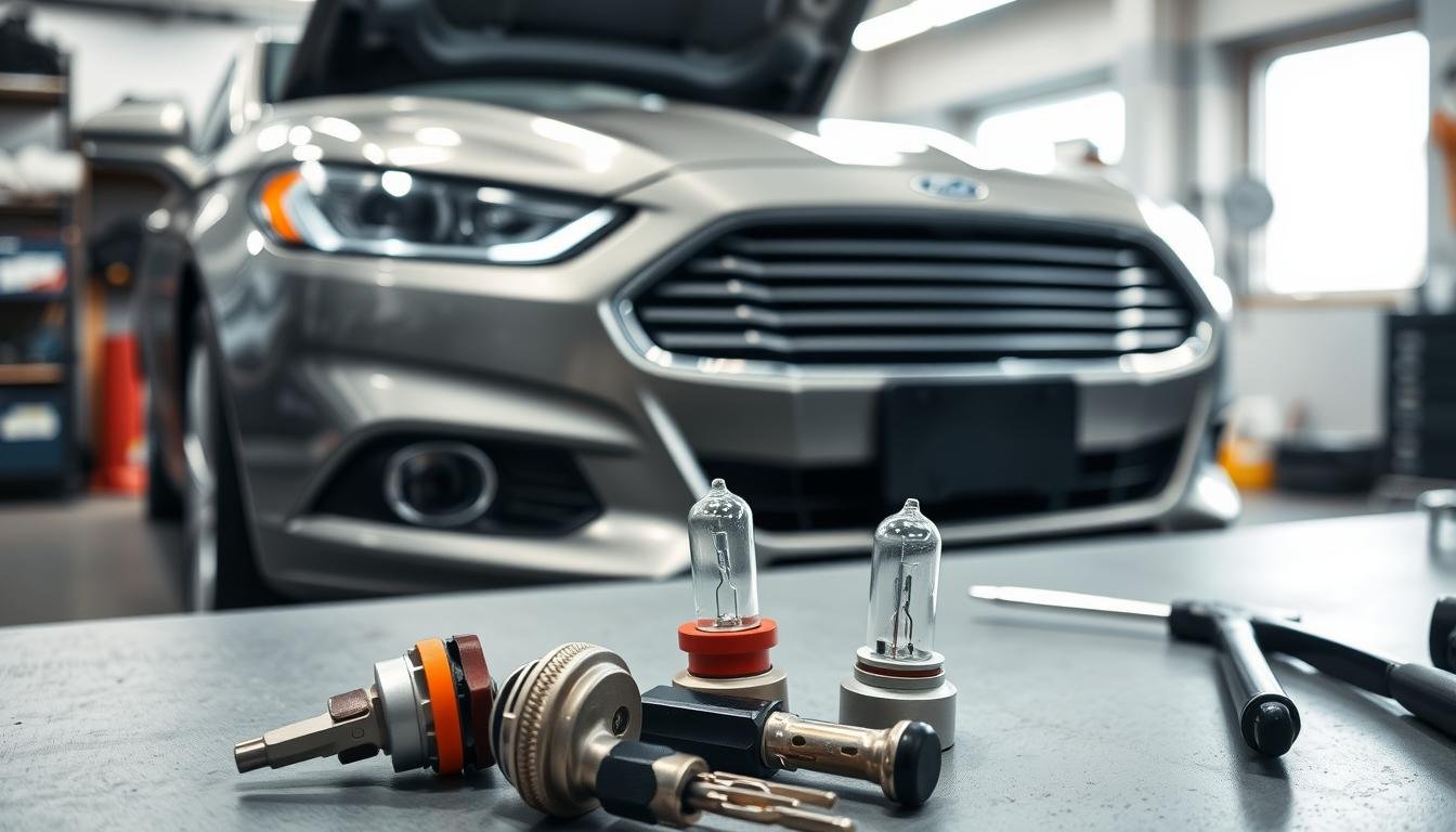 2015 Ford Fusion Headlight Bulb Replacement