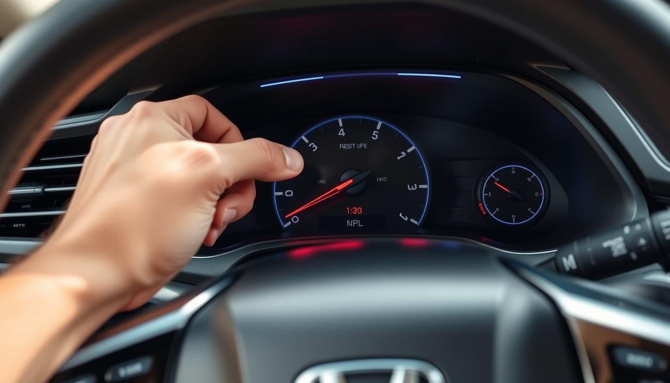 how to reset oil life on honda civic