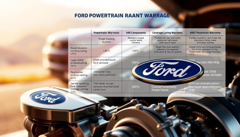 what does ford powertrain warranty cover